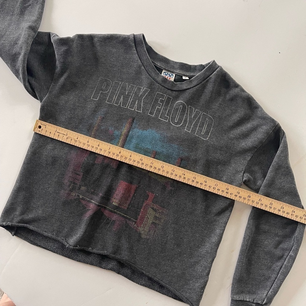 PINK Floyd graphic Crew Neck Dark Grey Junk Food Small - Picture 8 of 9